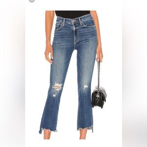Mother denim Insider crop step jeans